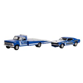 Miniaturas-Ford-F-350-e-Mustang-Drag-Team-1-64-Greenlight-33240-A