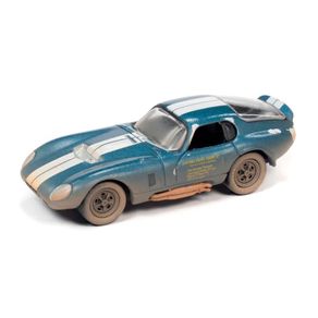 Miniatura-Carro-Shelby-Daytona-Azul-1-64-O-Johnny-Lightning-JLSP231A