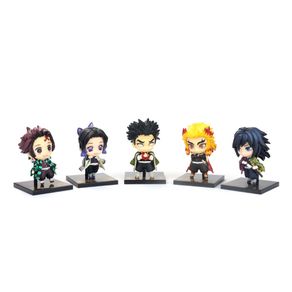 Set-Mascotes-Demon-Slayer-Tanjiro-e-Hashira-5-Figuras-Mega-House-29055