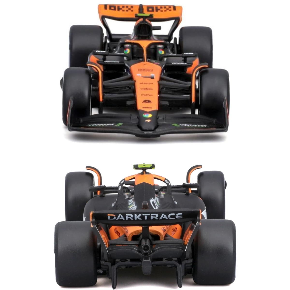 Miniatura Fórmula 1 McLaren MCL38 Racing 4 Norris GP Miami 2024 1