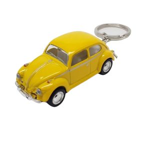 Chaveiro-Fusca-Metal-1-64-Amarelo-Kinsmart-KT2540DK-AM