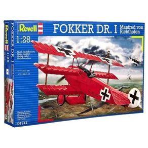 Kit-Plastico-Fokker-Dr--I-Manfred-Von-Richthofen-1-28-Revell-4744