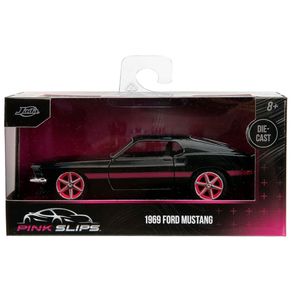 Ford-Mustang-Black-Metallic-69-Pink-Slips-1-32-Jada-34853
