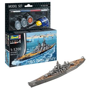 Model-Set-USS-New-Jersey-1-1200-Revell-65183