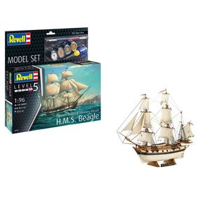 Model-Set-HMS-Beagle-1-96-Revell-65458