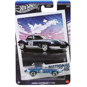 Hot-Wheels-Vintage-Jaguar-Lightweight-E-Type-1-64-Mattel-HRT81