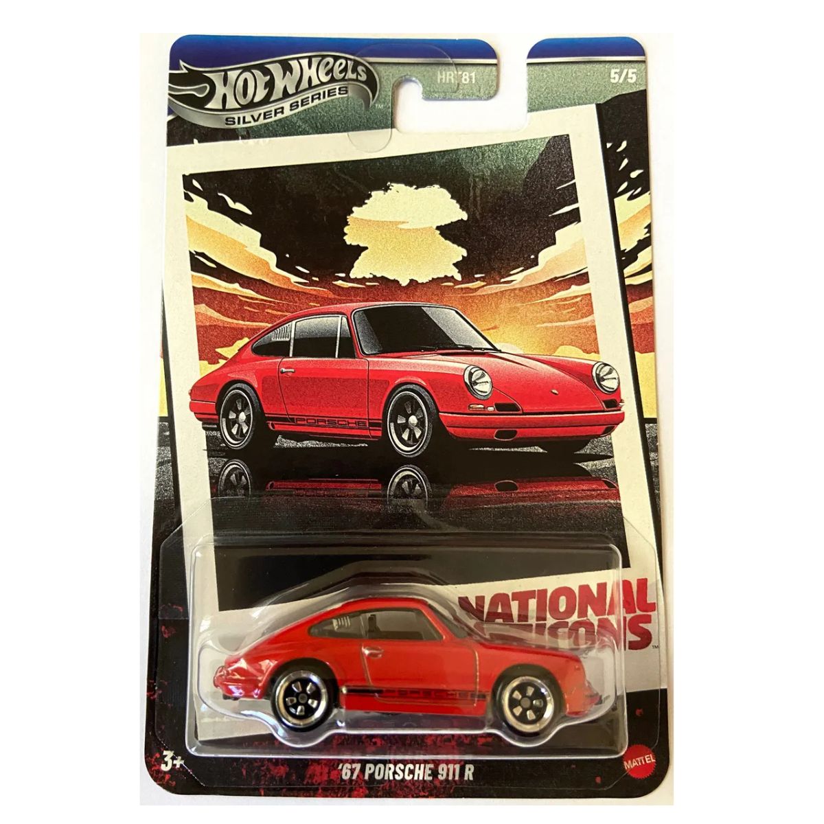 Hot Wheels Vintage Porsche 911 R '67 1/64 Mattel HRT81 - limahobbies