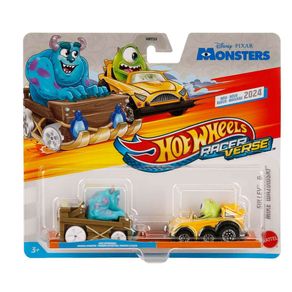 Hot-Wheels-Racer-Verse-Sulley---Mike-Wazowski-Mattel-HRT55
