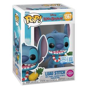 Pop--Disney-Luau-Stitch-Flocked-1567-Funko-87200
