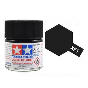 Tinta-Acrilica-XF-1-Preto-Fosco--23-ml--Tamiya-81301