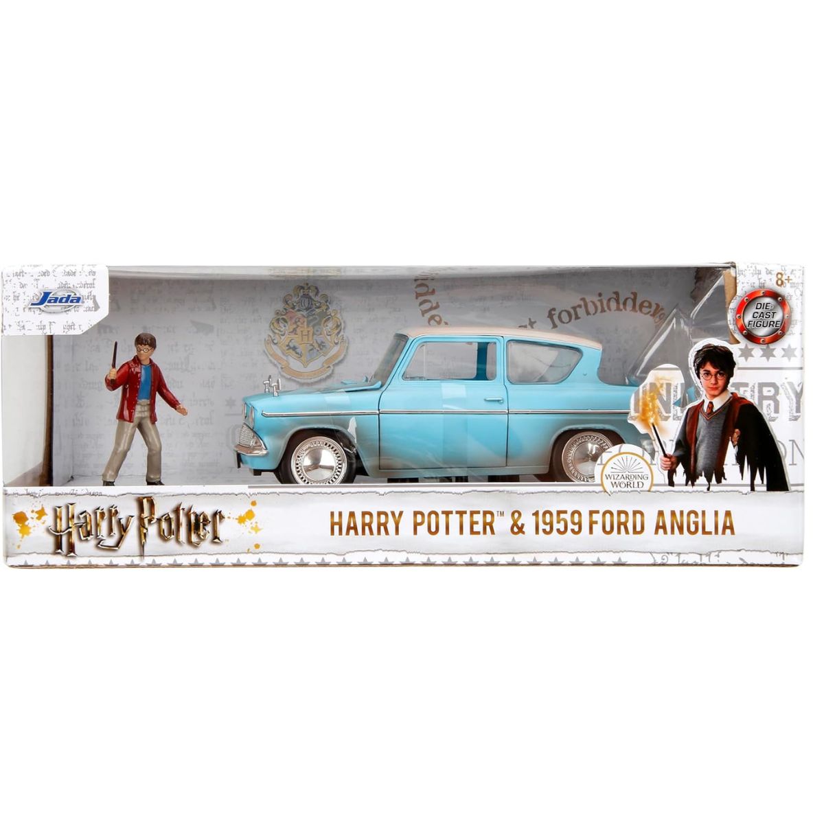 Harry Potter 1959 Ford Anglia Com Figura 1/24 Jada 31127 - limahobbies