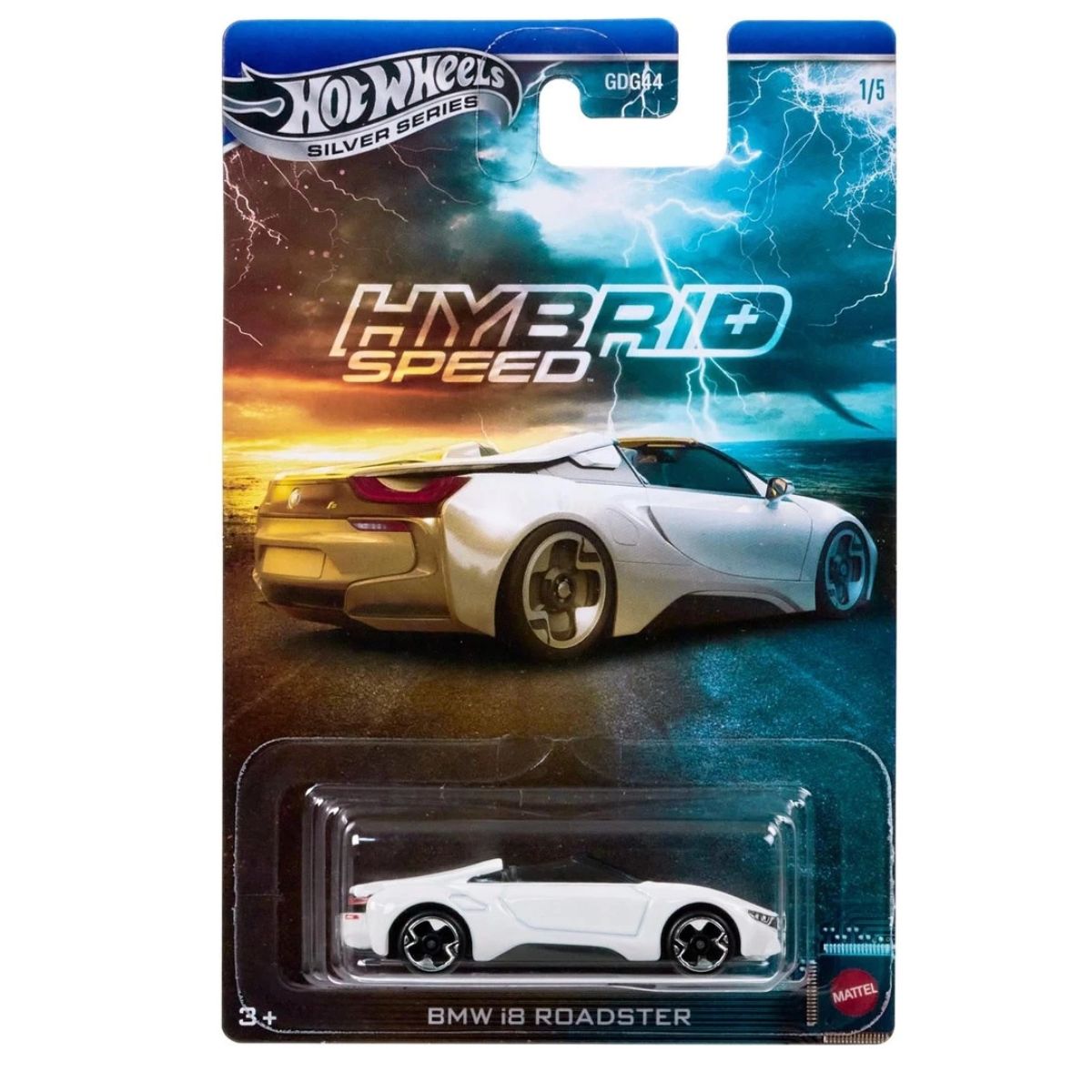 Hot Wheels Hybrid BMW I8 Roadster 1/64 Mattel GDG44_JCB76