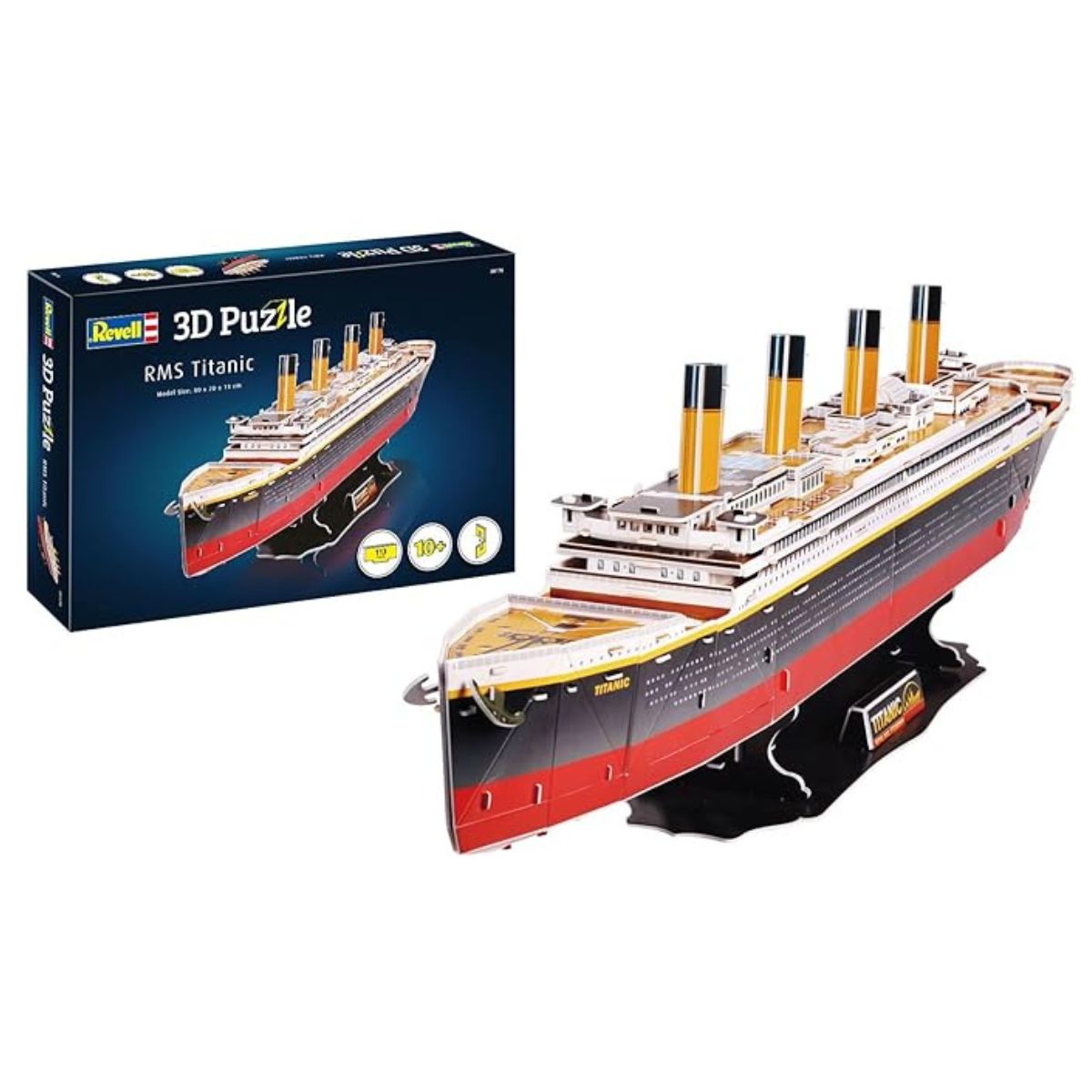 Quebra Cabeça 3D Rms Titanic 800Mm Revell 170 - limahobbies