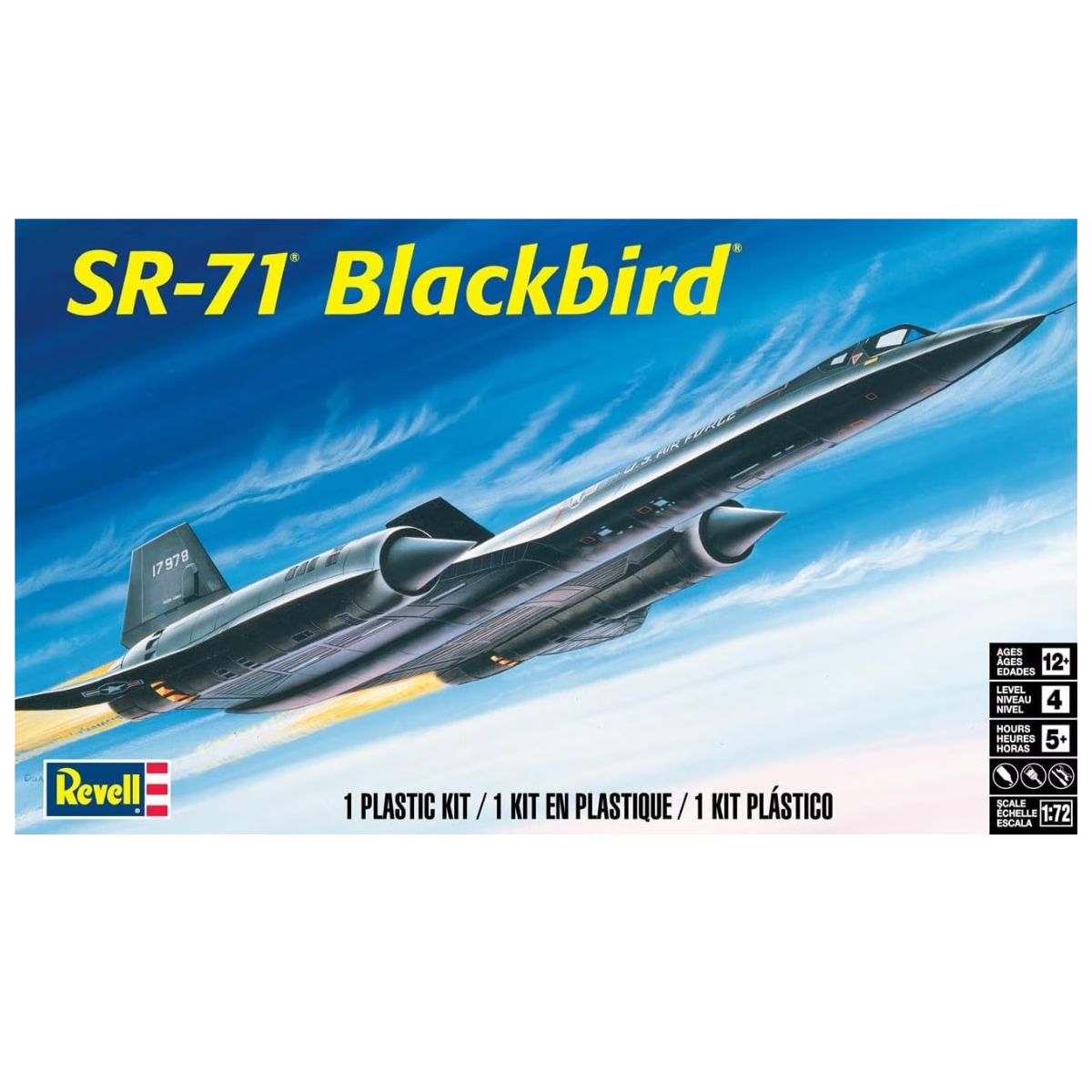 Sr-71 Blackbird 1/72 Revell 15810 - limahobbies