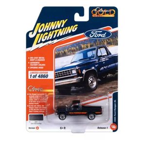 Ford-Ranger-Charcoal-1985-1-64-Johnny-Lightning-JLSP326A