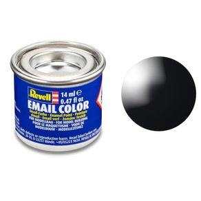 Tinta-Esmalte-Preto-Brilhante-14Ml-Revell-32107