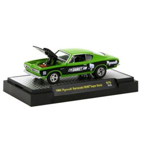 Plymounth-Barracuda-1968-Verde-1-64-M2M-3250076C