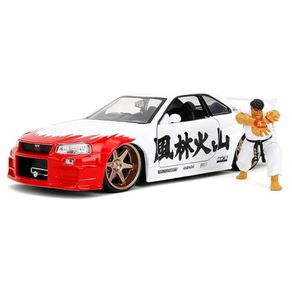 Nissan-Skyline-GT-R-R34-2002-e-Boneco-Ryu-1-24-Jada-35114