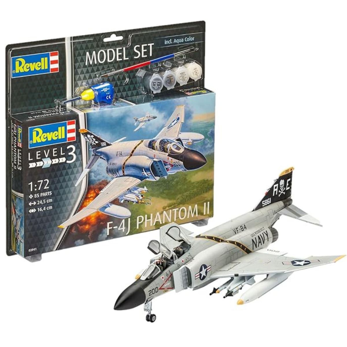 Model Set F-4J Phantom II 1/72 Revell 63941 - limahobbies