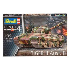 Tigerii-Ausf-B-Henschel-Turret-1-35-Revell-3249