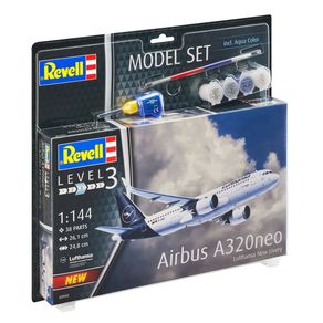Model-Set-Airbus-A320neo-Lufthansa-1-144-Revell-63942