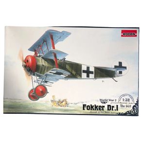 Kit-Plastico-Fokker-Dr-I-1-32-Roden-601