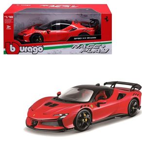 Ferrari-SF90-XX-Stradale-Race-e-Play-Vermelho-1-18-Burago-16020
