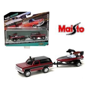 Chevrolet-K5-Blazer-e-Ski-Boat-1979-1-64-Maisto-11368