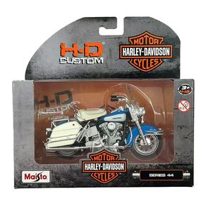 Harley-Davidson-FLH-Electra-Glide-1966-1-18-Serie-44-Maisto-31360