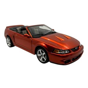 Ford-Mustang-Cobra-Conversivel-2003-1-18-Laranja-Maisto-31646