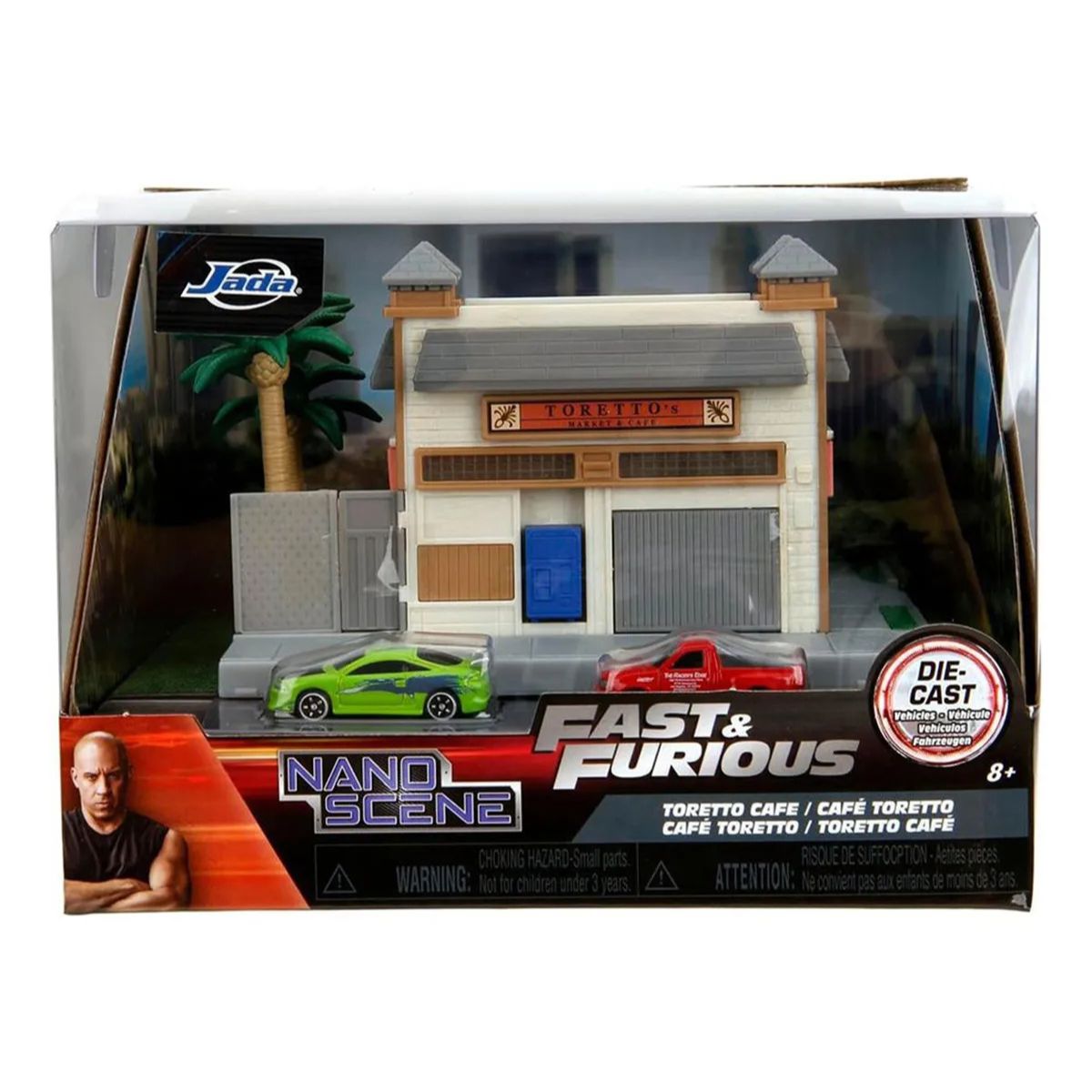 Nano Diorama Torretos Café Fast & Furious Jada 34914
