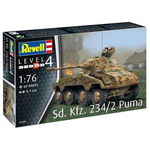 Kit-Plastico-SD-KFZ-234-2-Puma-1-76-Revell-03288