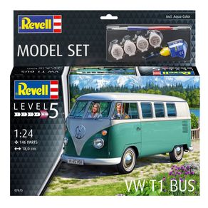 Model-Set-Kombi-Vw-T1-Bus-1-24-Revell-67675