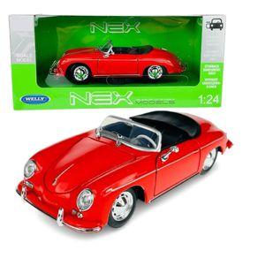 Porsche-356A-Speedster-Conversivel-1-24-Welly-24106C
